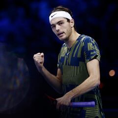 Resumen y resultado del Auger-Aliassime - Fritz: Nitto ATP Finals