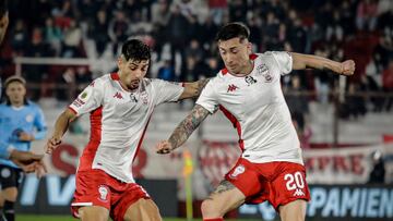 Echeverría y Alarcón, a un paso de la gloria con Huracán