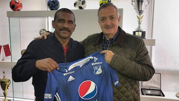Arnoldo Iguarán, nuevo entrenador de delanteros de Millonarios