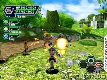 La versión GameCube Phantasy Star Online, en marzo