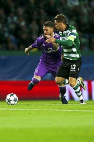 Bruno César y Sergio Ramos.