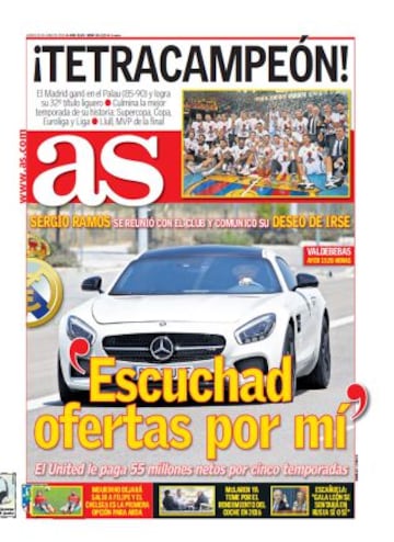 Las portadas de AS de junio