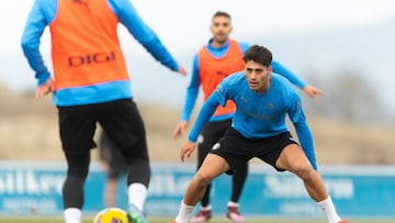 Carlos Martín esta tarde.