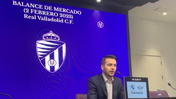 Fran Sánchez, director deportivo del Real Valladolid.