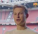Las primeras palabras de De Jong con el Barça: lo quiere todo