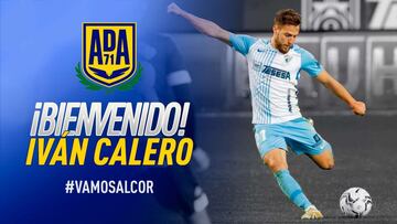 Iván Calero, nuevo jugador de la AD Alcorcón