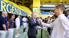 El Villarreal celebra la Champions con una comida de despedida