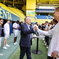 El Villarreal celebra la Champions con una comida de despedida