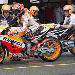 Márquez ha ganado seis de las últimas siete carreras con lío