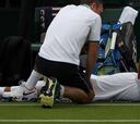 Kyrgios se retira por lesión en primera ronda de Wimbledon