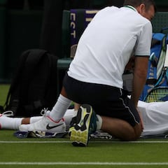 Kyrgios se retira y Murray despeja dudas sobre su físico