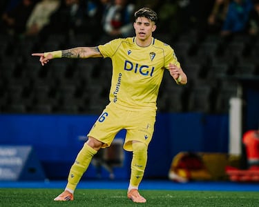 Antoñito Cordero debuta con el Cádiz