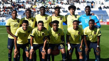 Selección Sub-20 de Ecuador.