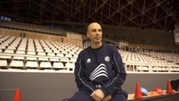 El entrenador del Morabanc Andorra, Joan Peñarroya mira el futuro con optimismo.