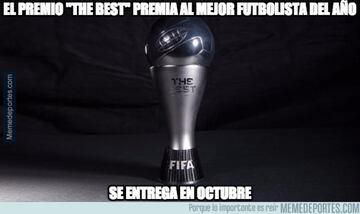 Los memes más divertidos de los premios 'The Best 2017'