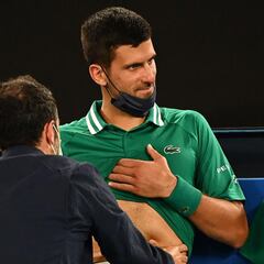 Djokovic Melbourne title defence hangs in the balance after injury