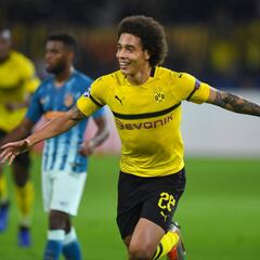 La precisión en el pase de Witsel solo la supera Kroos en La Liga