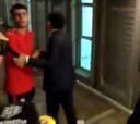 Morata enfurecido en zona mixta: "¡Que te diga Salva Sevilla lo que me ha dicho!"