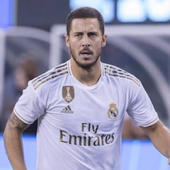 El Madrid le confió el '7' a Hazard, que no pidió el dorsal