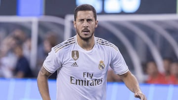 El Madrid le confió el '7' a Hazard, que no pidió el dorsal