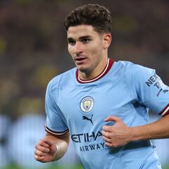 Julián Álvarez opina sobre el triunfo de River ante Racing