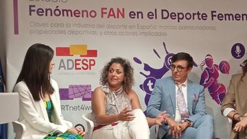 Beatriz Álvarez Mesa, en la presentación del estudio Fenómeno Fan en el Deporte Femenino.
