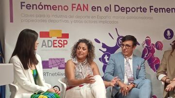 Beatriz ?lvarez Mesa, en la presentaci¨®n del estudio Fen¨®meno Fan en el Deporte Femenino.