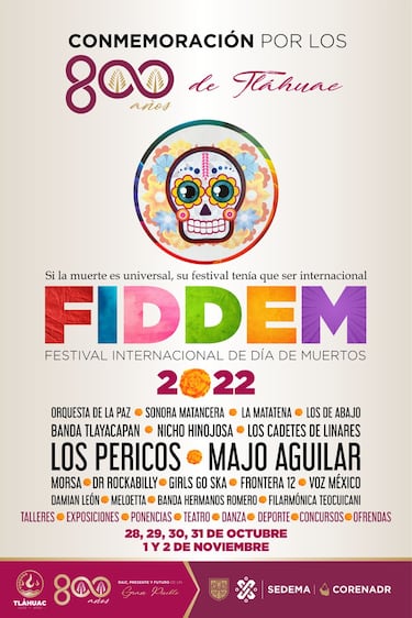 Festival Día de Muertos en Tláhuac: Fechas y artistas que se presentarán