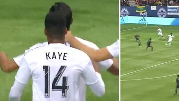 Golazo de Carlos Vela con celebración a lo Cristiano