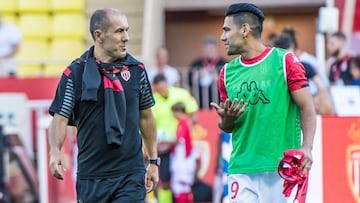 Leonardo Jardim habló en rueda de prensa sobre Radamel Falcao García.