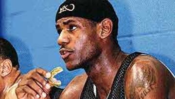 <b>EL ELEGIDO.</b> Lebrón James será el nº 1 del draft.