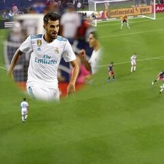 Ceballos frotó la lámpara: pase de mago...¡cómo vio el hueco!