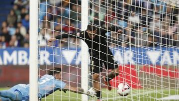 Suero define el gol de la victoria del Castellón.