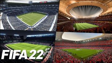 Licencias FIFA 22: Todos los estadios de LaLiga Santander y Smartbank, ¿cuáles faltan?