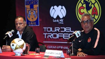 Previo a la gran final entre América y Tigres, la Liga MX Femenil organizó el día de medios, en la que la prensa pudo convivir con los directores técnicos y algunas jugadoras de cada equipo.