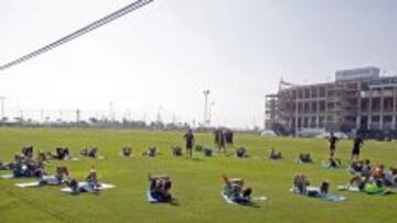 Panorámica del entrenamiento del Elche.