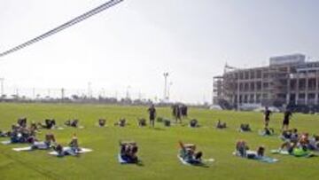 Panor&aacute;mica del entrenamiento del Elche.