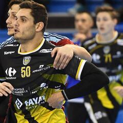 Florent Manaudou debutó el sábado como balonmanista