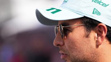 Sergio Perez of Mexico and Oracle Red Bull Racing during previews ahead of F1 Grand Prix of Mexico - Previews at Autodromo Hermanos Rodriguez on October 24, 2024 in Mexico City, Mexico.