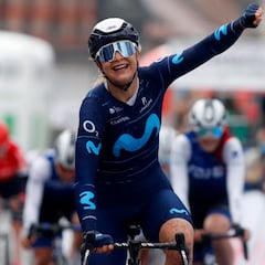 Norsgaard brilla para el Movistar en Le Samyn