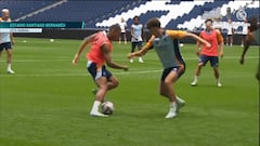 Mbappé dazzles in first Bernabeu training with stunning goal following Modric’s incredible assist