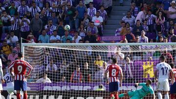 Sandro tuvo la oportunidad de abrir el marcador en el José Zorrilla desde los 11 pasos, pero el exjugador del Barcelona mandó el balón a la tribuna. El partido terminó 0-0.