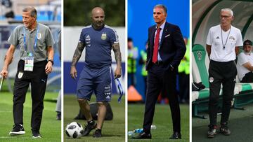 Tabárez, Sampaoli, Queiroz o Cúper pasaron por LaLiga.