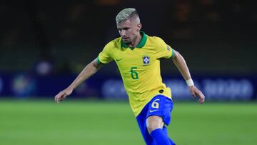 Caio Henrique con la selecci&oacute;n brasile&ntilde;a. 