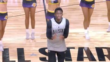 La divertida coreografía de Victor Oladipo en el NBA All-Star 2018