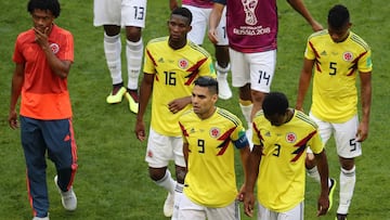 Selección Colombia en Saransk