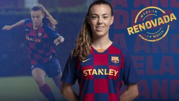 Candela And&uacute;jar renov&oacute; con el Barcelona.