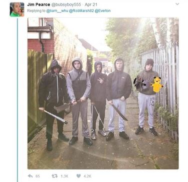 Internet mocks ‘tooled-up’ West Ham kids firm