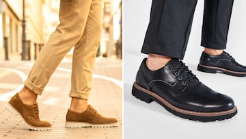 Marcas como Panama Jack y Clarks disponen de zapatos para hombre cómodos.