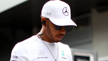 Lewis Hamilton durante el Gran Premio de Austria